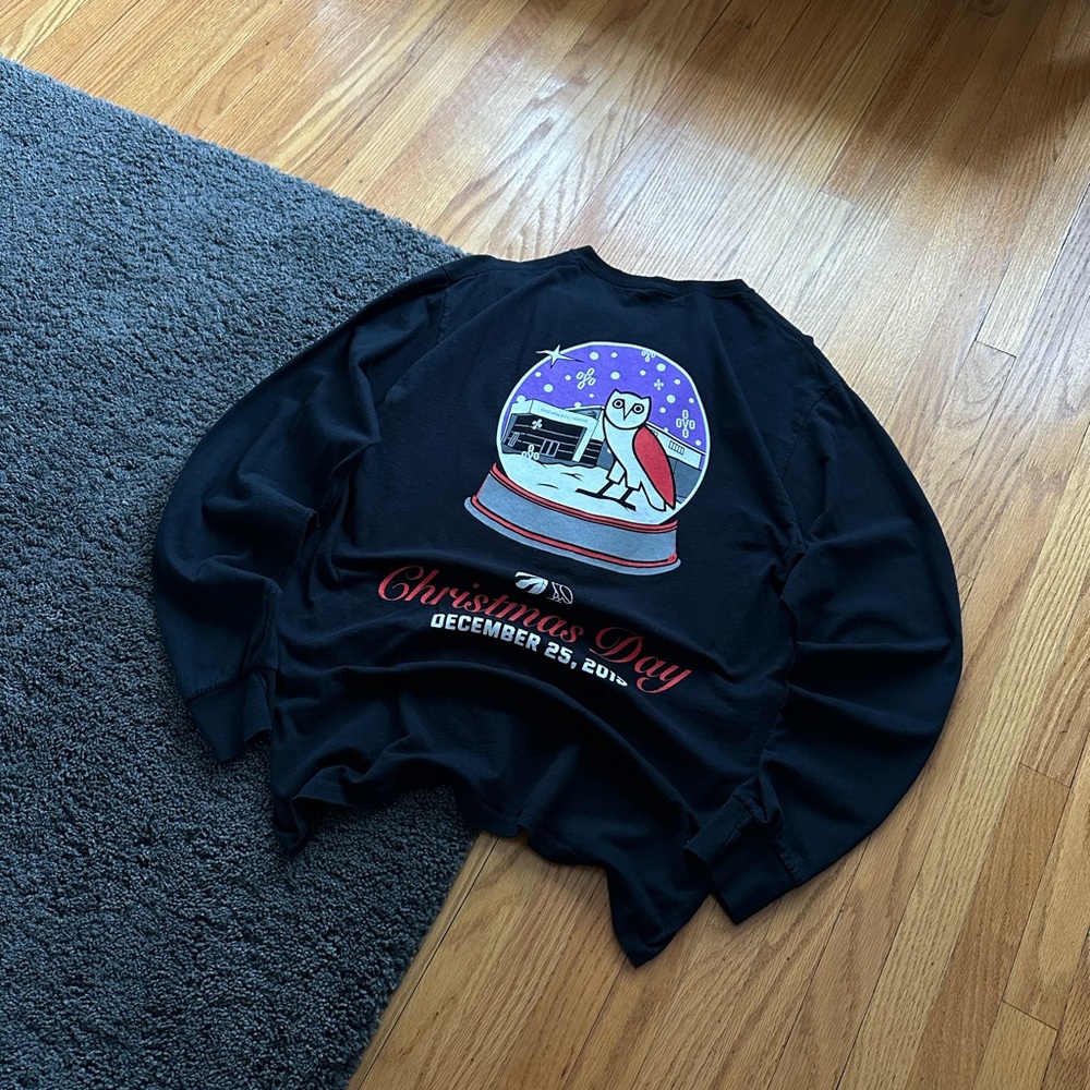 Ovo Drake x Raptors December night 2019 long sleeve